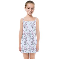 Flower Pattern Pattern Design Kids Summer Sun Dress by Celenk