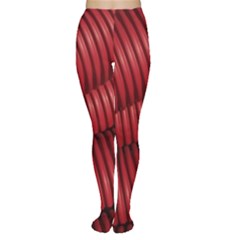 Tube Plastic Red Rip Tights