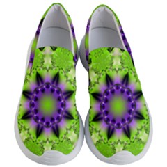 Abstract Background Art  Pattern Women s Lightweight Slip Ons