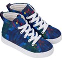 Kaleidoscope Art Pattern Ornament Kid s Hi-Top Skate Sneakers View3