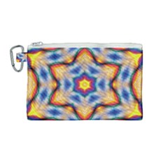 Pattern Abstract Background Art Canvas Cosmetic Bag (medium)