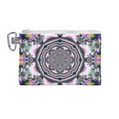 Pattern Abstract Background Art Canvas Cosmetic Bag (medium)