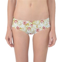 Background Pattern Flower Spring Classic Bikini Bottoms