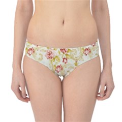 Background Pattern Flower Spring Hipster Bikini Bottoms