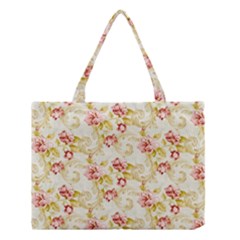 Background Pattern Flower Spring Medium Tote Bag