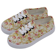 Background Pattern Flower Spring Kids  Classic Low Top Sneakers