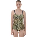 You are my star Twist Front Tankini Set View1