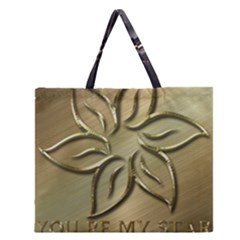 You Are My Star Zipper Large Tote Bag by NSGLOBALDESIGNS2