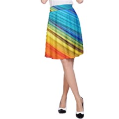 Rainbow A-line Skirt by NSGLOBALDESIGNS2