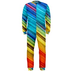 Rainbow Onepiece Jumpsuit (men)  by NSGLOBALDESIGNS2