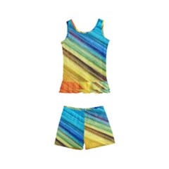Rainbow Kid s Boyleg Swimsuit by NSGLOBALDESIGNS2