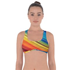 Rainbow Got No Strings Sports Bra by NSGLOBALDESIGNS2