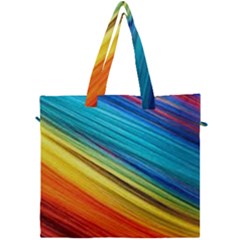 Rainbow Canvas Travel Bag by NSGLOBALDESIGNS2