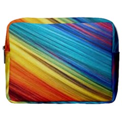 Rainbow Make Up Pouch (large) by NSGLOBALDESIGNS2