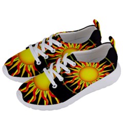 Mandala Sun Graphic Design Women s Lightweight Sports Shoes by Simbadda