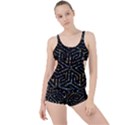 Symbol Wheel Mandala Design Boyleg Tankini Set  View1