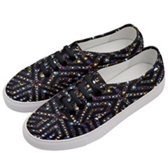 Symbol Wheel Mandala Design Women s Classic Low Top Sneakers by Simbadda