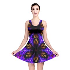 Abstract Art Abstract Background Reversible Skater Dress