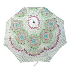 Flower Abstract Floral Folding Umbrellas by Simbadda