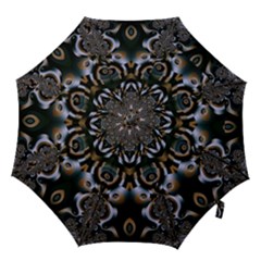 Art Fractal Artwork Design Hook Handle Umbrellas (Medium)