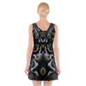 Art Fractal Artwork Design V-Neck Sleeveless Dress View2