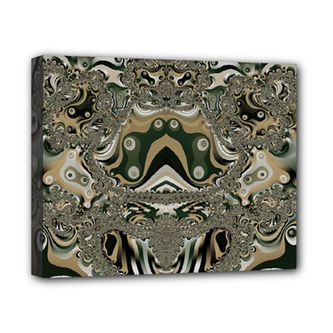 Fractal Art Artwork Design Canvas 10  X 8  (stretched) by Simbadda