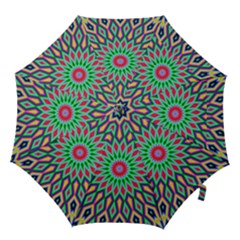3d Abstract Art Abstract Background Hook Handle Umbrellas (medium) by Simbadda