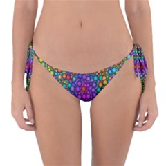 Points Mandala Kaleidoscope Reversible Bikini Bottom by Simbadda