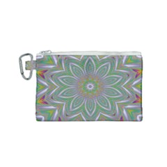 Abstract Art Colorful Texture Canvas Cosmetic Bag (small)