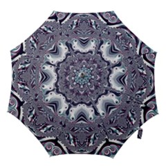 Pattern Fractal Art Artwork Design Hook Handle Umbrellas (medium) by Simbadda