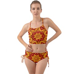 Kaleidoscope Mandala Recreation Mini Tank Bikini Set