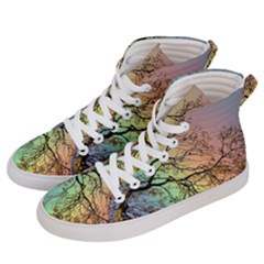 Rainbow Branch Boxer Shorts Men s Hi-top Skate Sneakers