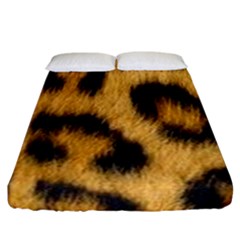 Animal Print Leopard Fitted Sheet (california King Size) by NSGLOBALDESIGNS2