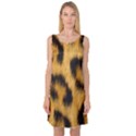 Animal print Leopard Sleeveless Satin Nightdress View1