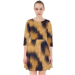 Animal Print Leopard Smock Dress by NSGLOBALDESIGNS2