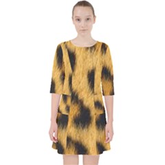 Animal Print Leopard Pocket Dress by NSGLOBALDESIGNS2