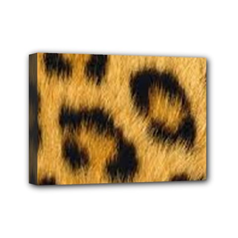 Animal Print Leopard Mini Canvas 7  X 5  (stretched) by NSGLOBALDESIGNS2