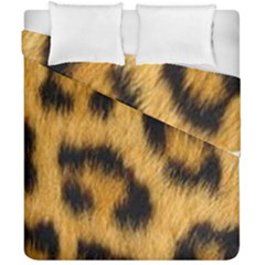 Animal Print Leopard Duvet Cover Double Side (california King Size) by NSGLOBALDESIGNS2