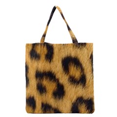 Animal Print Leopard Grocery Tote Bag by NSGLOBALDESIGNS2