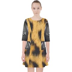 Animal Print Pocket Dress by NSGLOBALDESIGNS2