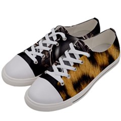Animal Print Women s Low Top Canvas Sneakers by NSGLOBALDESIGNS2