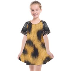 Animal Print Kids  Smock Dress by NSGLOBALDESIGNS2