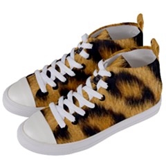 Animal Print 3 Women s Mid-top Canvas Sneakers by NSGLOBALDESIGNS2
