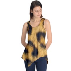 Leopard Print Sleeveless Tunic by NSGLOBALDESIGNS2