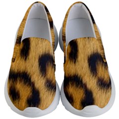 Leopard Print Kid s Lightweight Slip Ons by NSGLOBALDESIGNS2