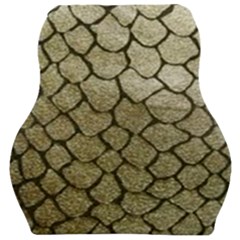 Snake Print Car Seat Velour Cushion  by NSGLOBALDESIGNS2