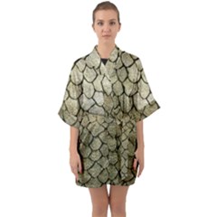 Snake Print Quarter Sleeve Kimono Robe by NSGLOBALDESIGNS2