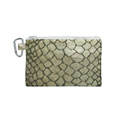 Snake Print Canvas Cosmetic Bag (small) by NSGLOBALDESIGNS2