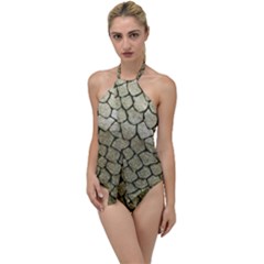 Snake Print Go With The Flow One Piece Swimsuit by NSGLOBALDESIGNS2