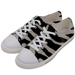 Zebra Print Women s Low Top Canvas Sneakers by NSGLOBALDESIGNS2